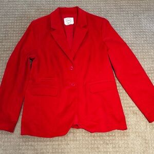1901 Bold Red Women's Blazer